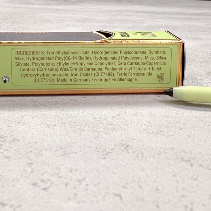 Back of Pixi Beauty Eyeliner for Ipsy Glam Bag September 2024