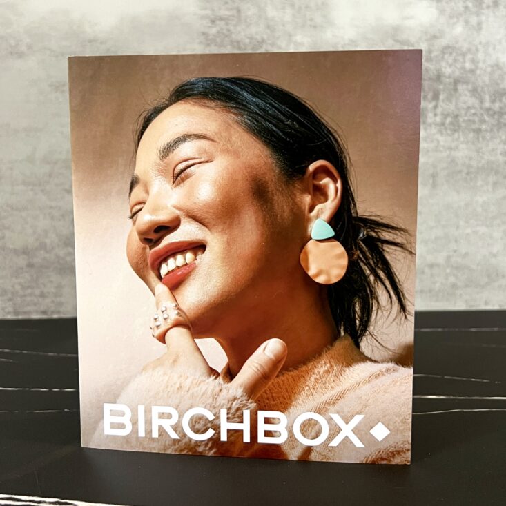 Front of Card for BirchBox October 2024