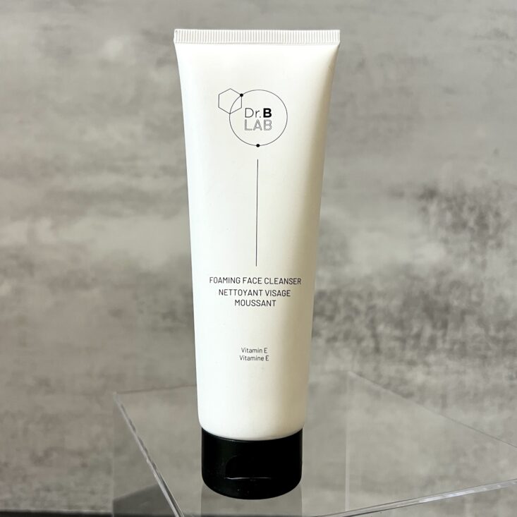 Front of Dr. B Labs Foaming Face Cleanser for BirchBox October 2024