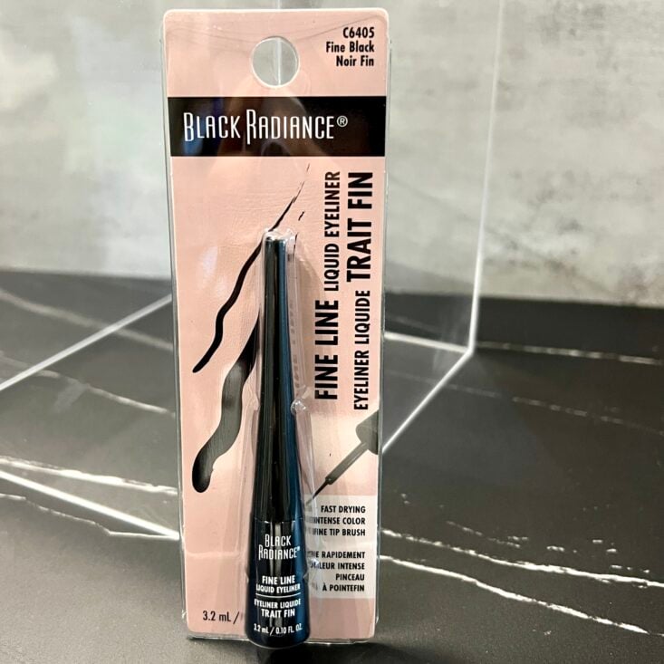 Front of Black Radiance Eyeliner for Cocotique September 2024