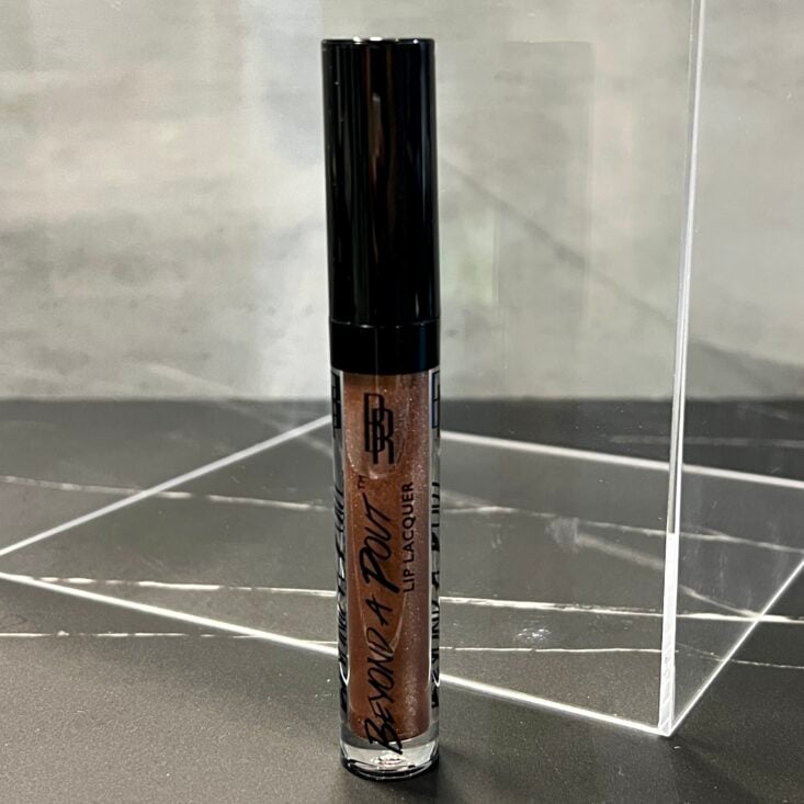 Front of Black Radiance Lip Laquer Brown Nude for Cocotique September 2024