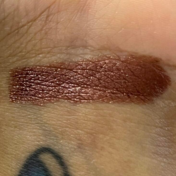 Swatch of Black Radiance Lipstick Pink for Cocotique September 2024