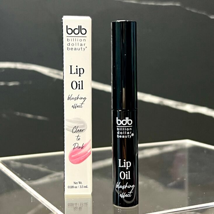 Front of Billion Dollar Beauty pH Lip Oil for Ipsy Glam Bag November 2024