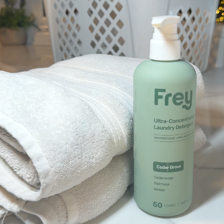 Clean Laundry Detergent Never Worked… Until I Found Frey!