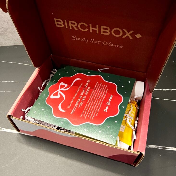 Open Box for Birchbox December 2024