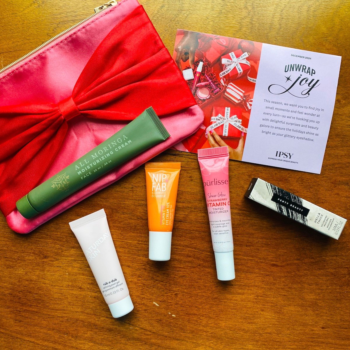 Ipsy Glam Bag December 2024 Review