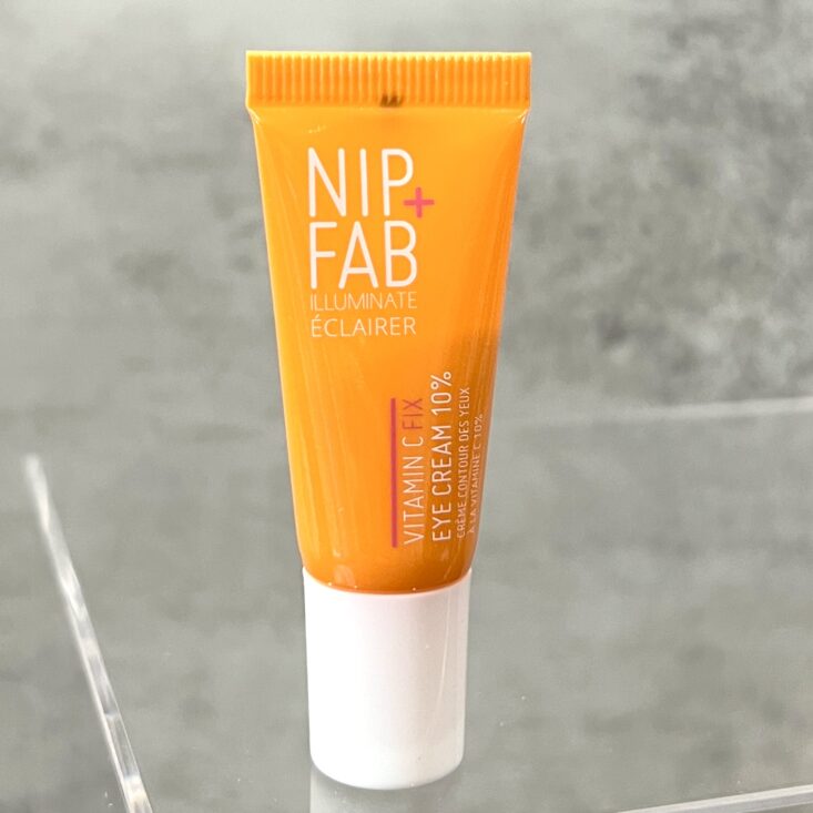 Front of Nip+Fab Vitamin C Eye Cream for Ipsy Glam Bag December 2024