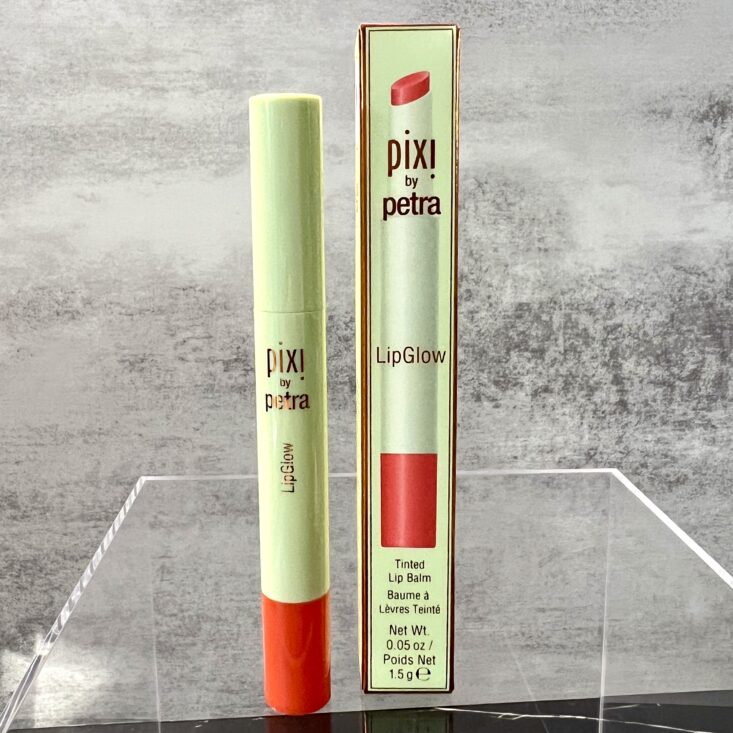Front of Pixi Beauty LipGlow for Ipsy Glam Bag December 2024