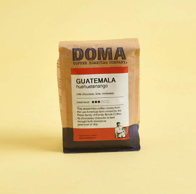 Christen got a bag of Doma Guatemala Huehuetenango in her Trade Coffee box.