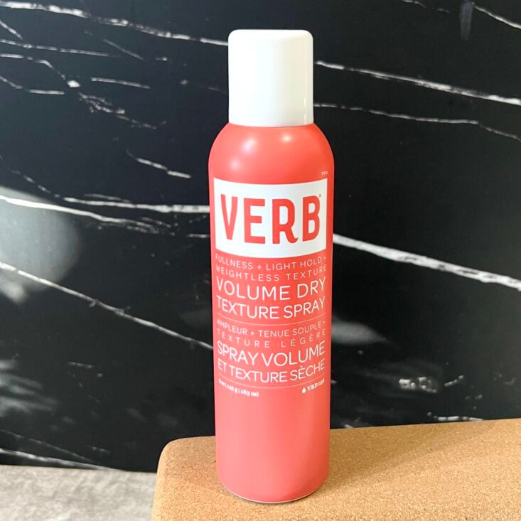 Front of Verb Volume Texture Dry Spray for Birchbox January 2025