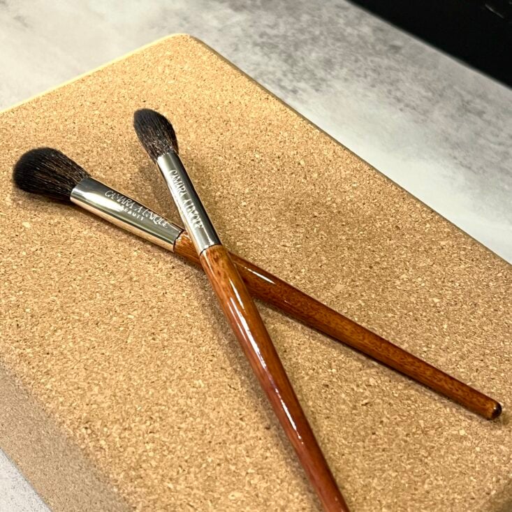 Closeup of Camara Aunique Beauty Brush Set for Ipsy Glam Bag January 2025