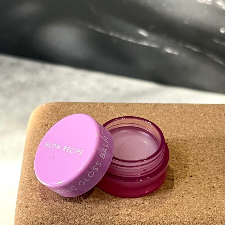 Back of Glow Recipe Lip Gloss Balm for Ipsy Glam Bag January 2025