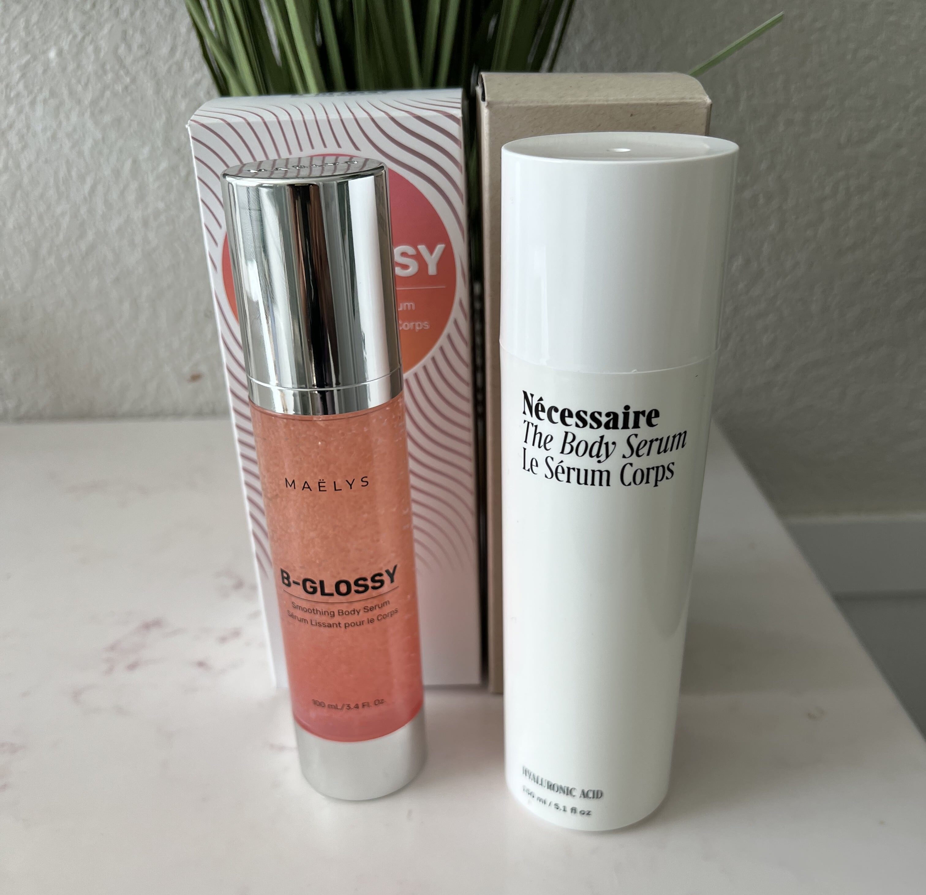 B-GLOSSY vs. Nécessaire: Which Anti-Aging Body Serum Is Better?