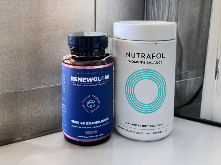RenewGlow vs. Nutrafol Women’s Balance: Which Hair Supplement Makes My Hair Thicker and Glossier Than Ever?