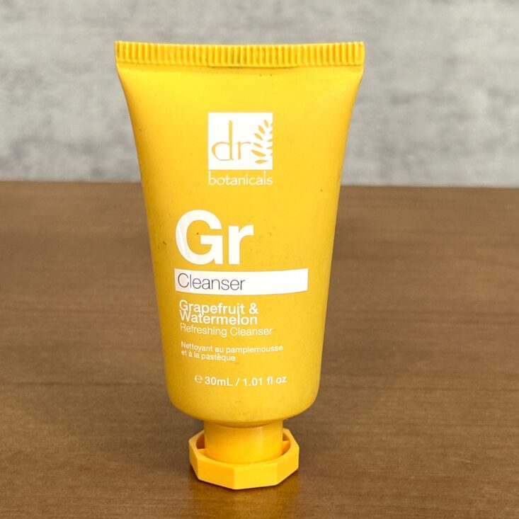 Front of Dr. Botanicals Cleanser for Birchbox March 2025