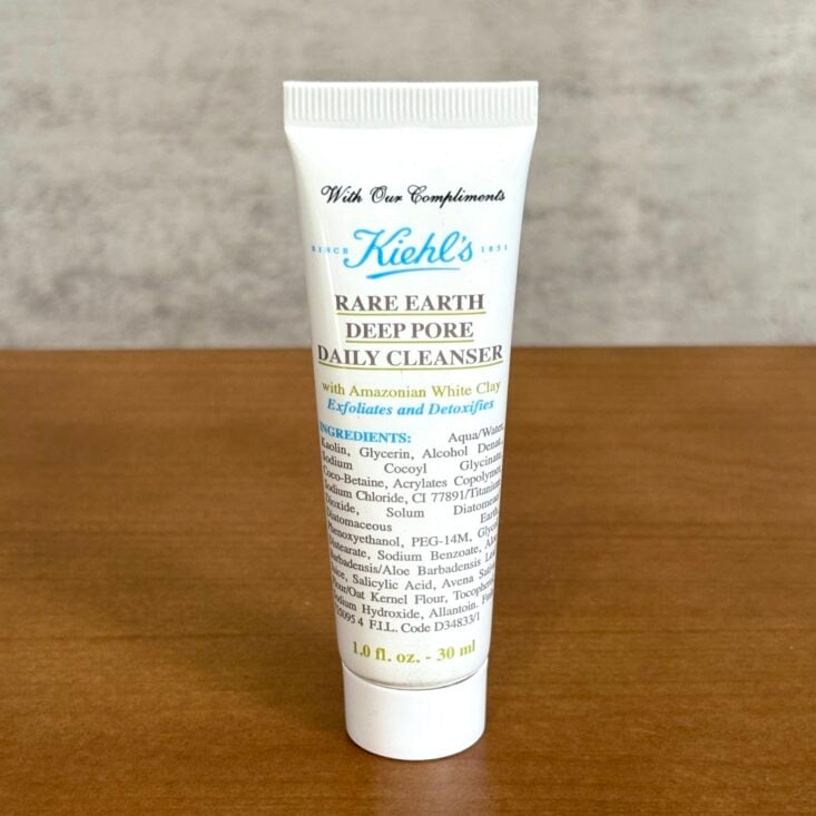 Front of Kiehl's Daily Cleanser for Birchbox March 2025