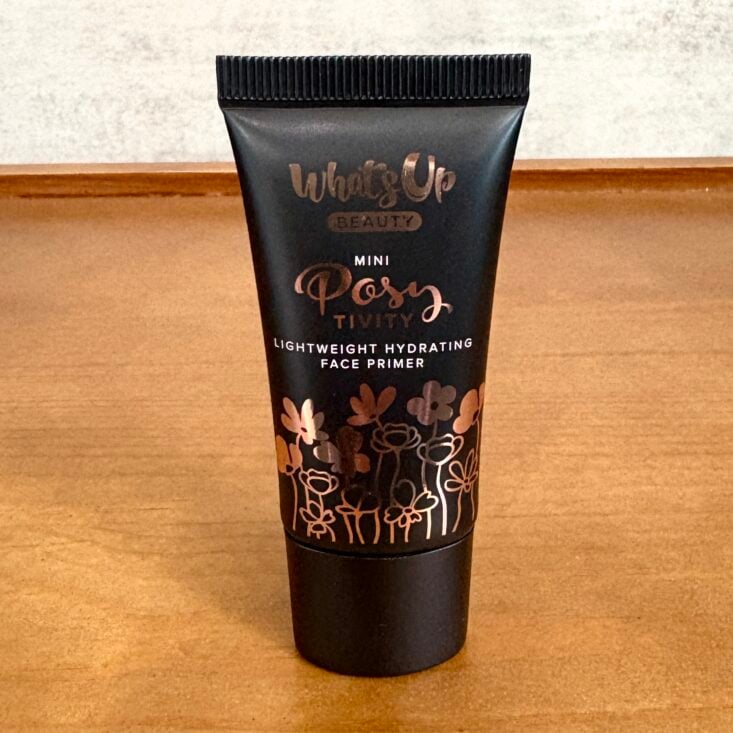 Front of Whats Up Beauty Hydrating Face Primer for Ipsy Glam Bag March 2025