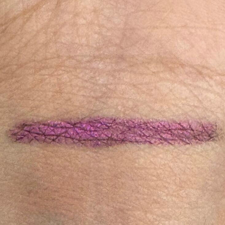 Swatch of Illuminati Cosmetics Gel Eyeliner for Ipsy Glam Bag April 2025