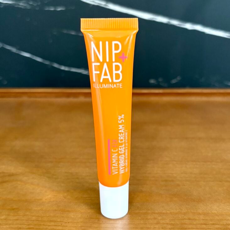 Front of Nip and Fab Vitamin C Gel Cream for Ipsy Glam Bag April 2025