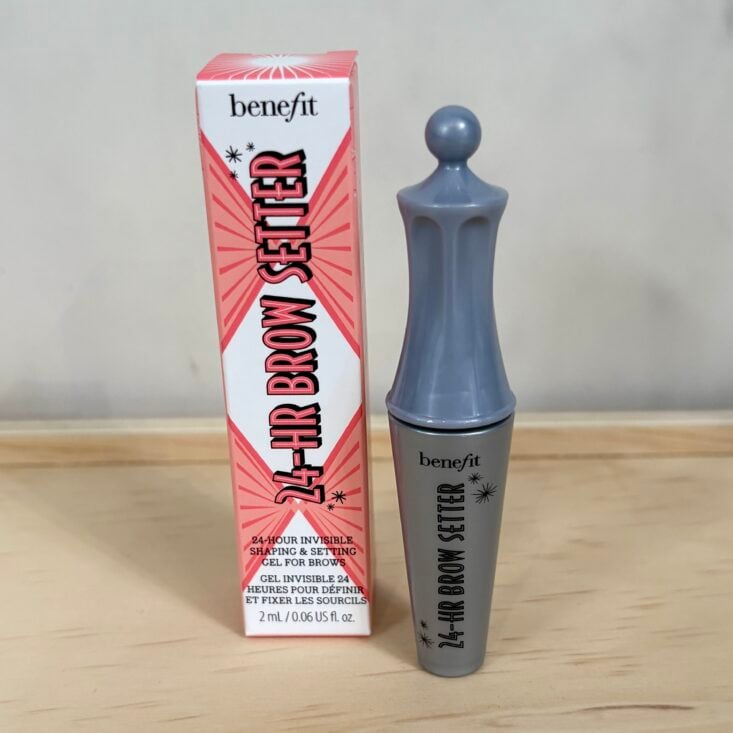 Front of Benefit Cosmetics 24-Hour Brow Setter for Ipsy Glam Bag May 2025