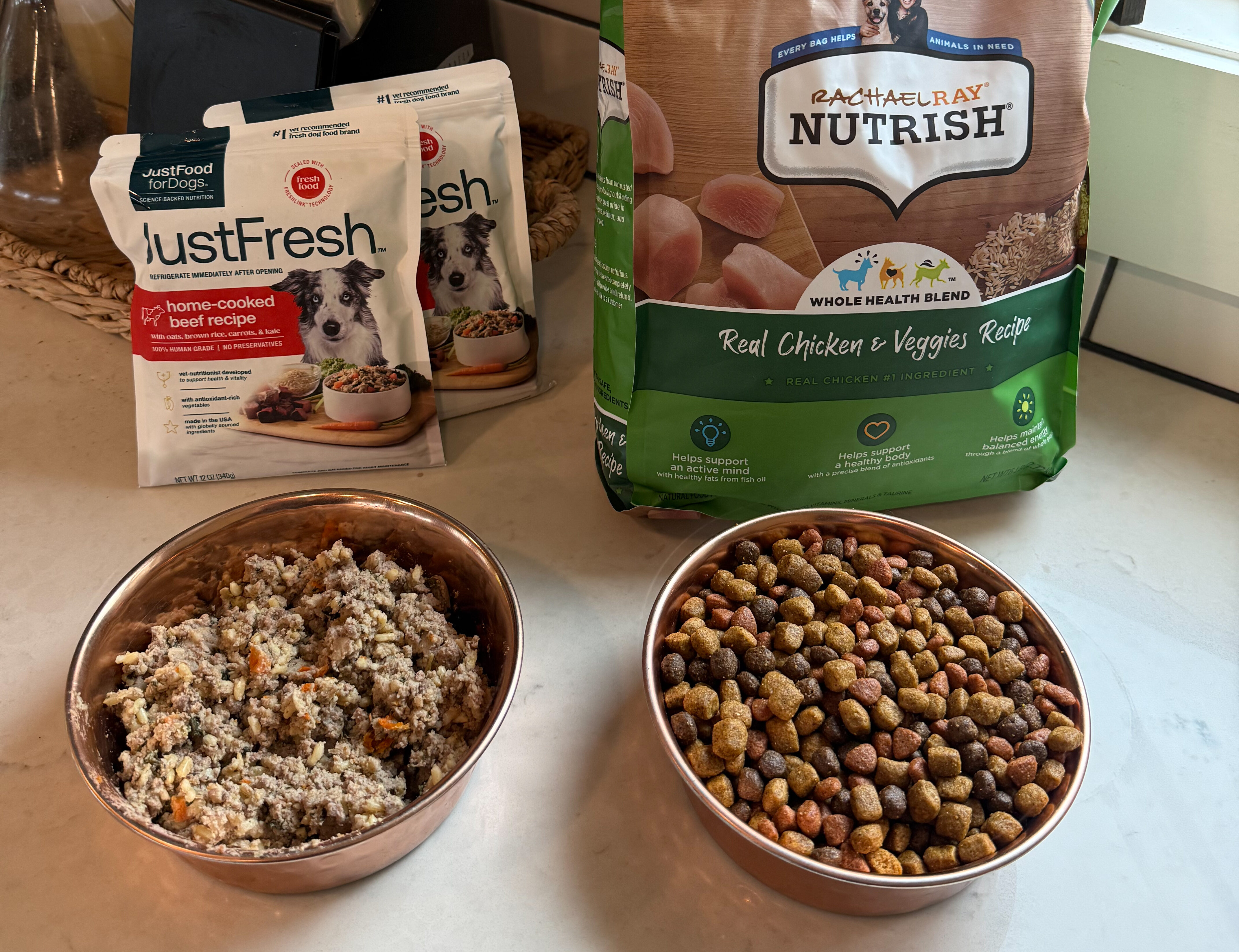 JustFoodForDogs vs. Rachael Ray Nutrish: What’s the Better Choice for Your Dog?