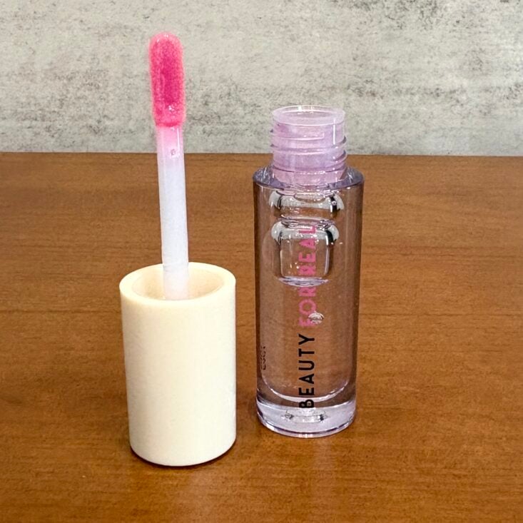 Closeup of Beauty For Real Lip Oil for Ipsy Glam Bag June 2025