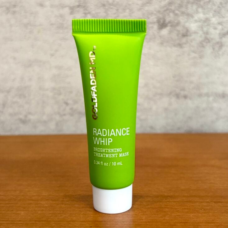 Front of Goldfaden MD Treatment Mask for Ipsy Glam Bag June 2025