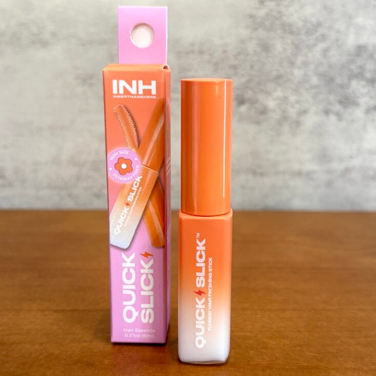 Front of Insert Name Here Quick Slick for Ipsy Glam Bag June 2025