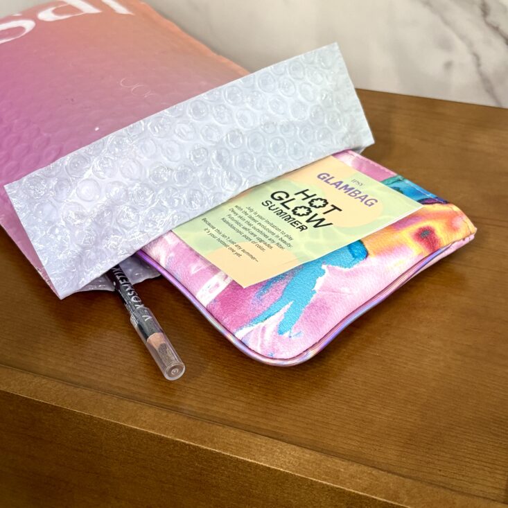 Open Envelope for Ipsy Glam Bag July 2025