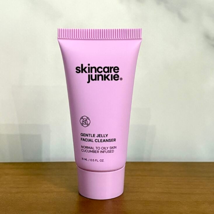 Front of Skincare Junkie Facial Cleanser for Ipsy Glam Bag July 2025