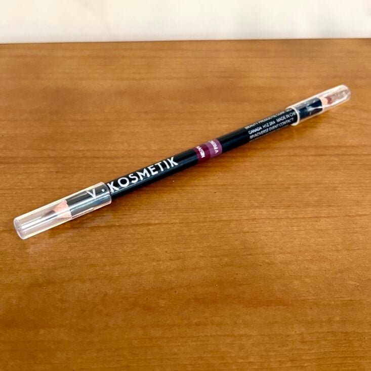 Front of V Kosmetik Duo Lip Liner for Ipsy Glam Bag July 2025