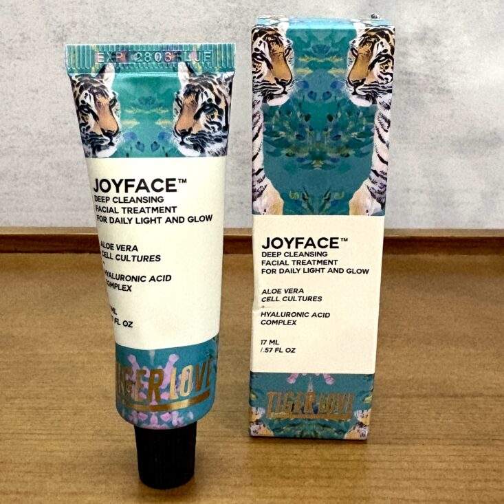 Front of TigerLove Cleanser for Ipsy Glam Bag August 2025