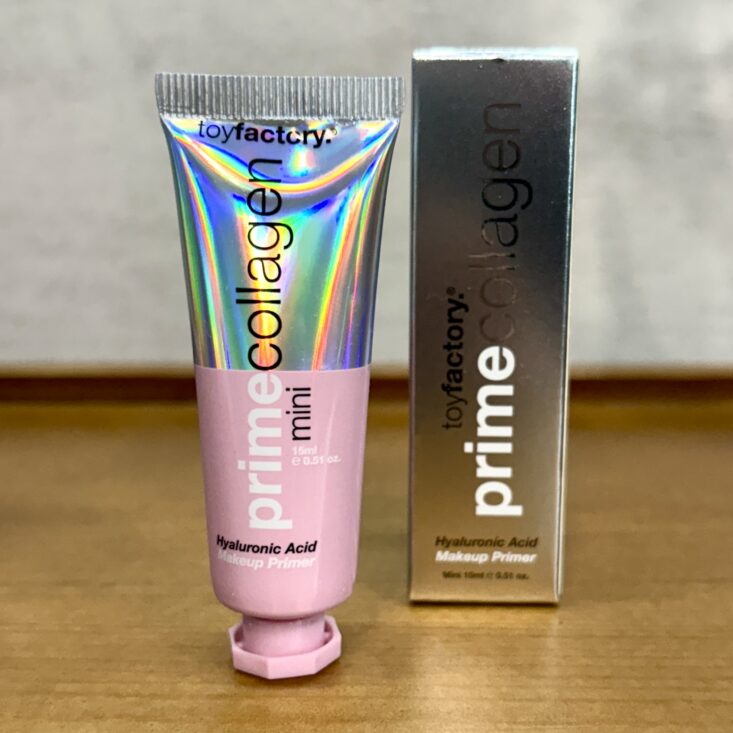 Front of Toyfactory Primer for Ipsy Glam Bag August 2025