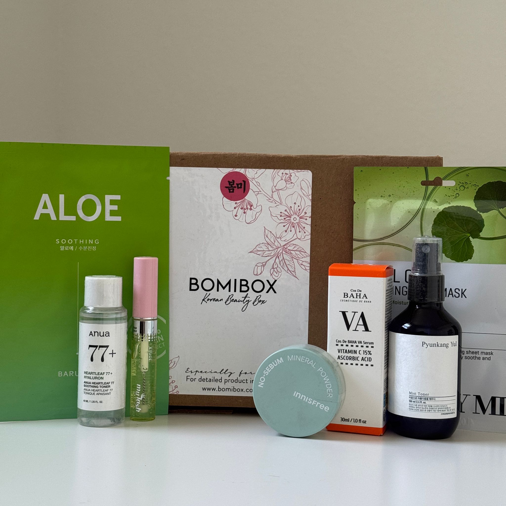 BomiBox KBeauty Review “Season of Glow” August 2025