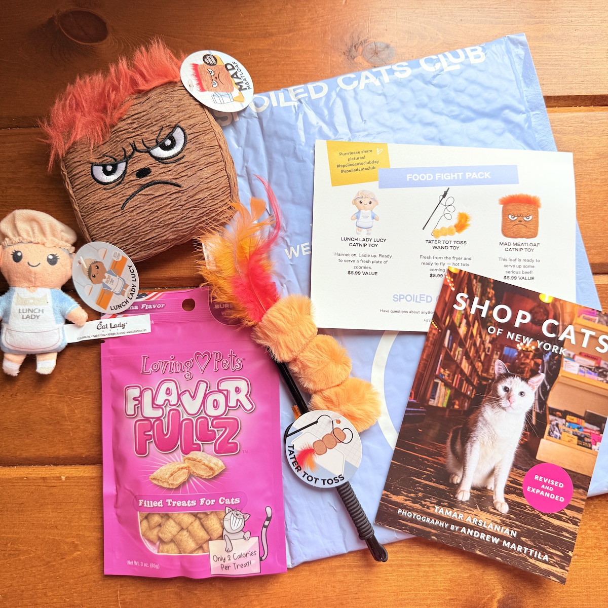 Spoiled Cats Club Review “Food Fight Pack” September 2025