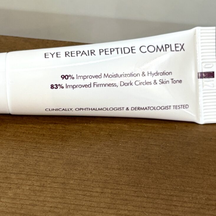 Back of Blinc Eye Peptide Complex for Ipsy Glam Bag September 2025