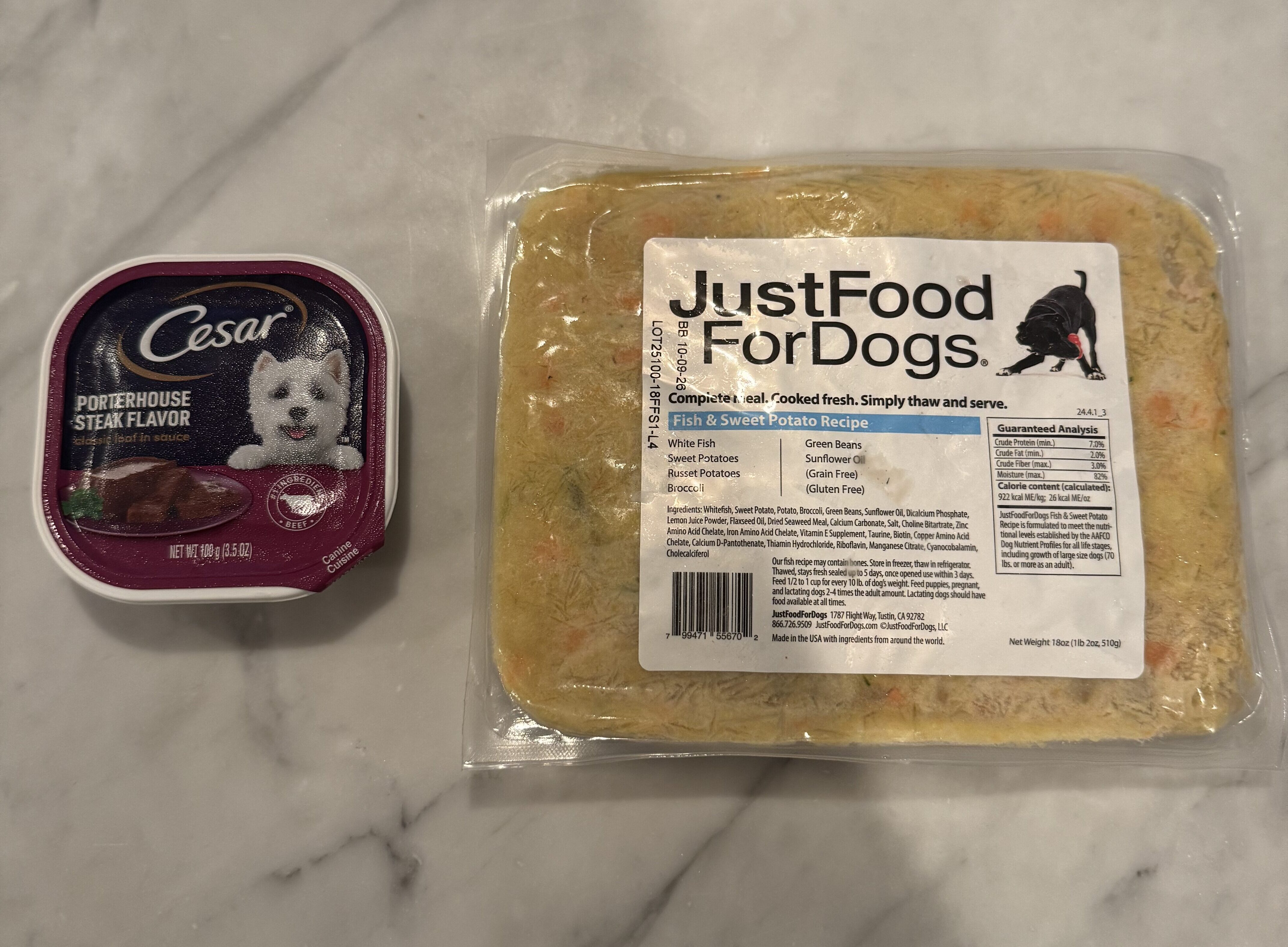 JustFoodForDogs vs. Cesar: What Happened When I Switched My Westie’s Food