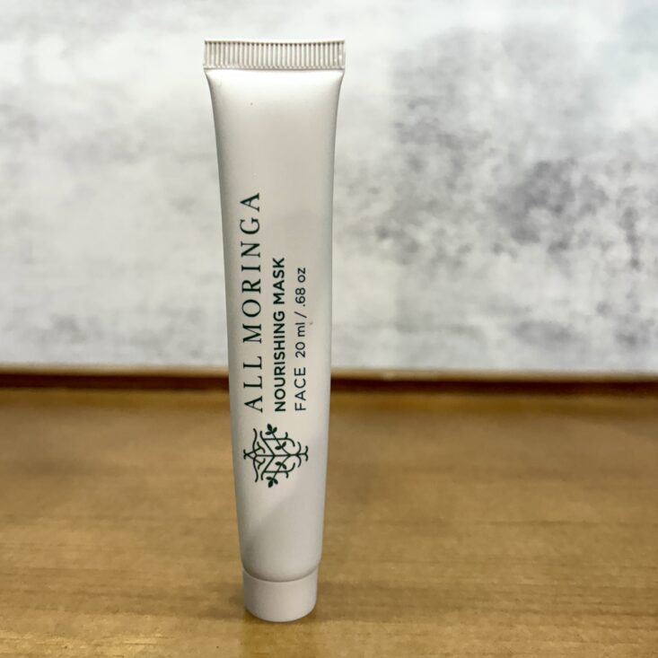 Front of All Moringa Nourishing Mask for Ipsy Glam Bag October 2025