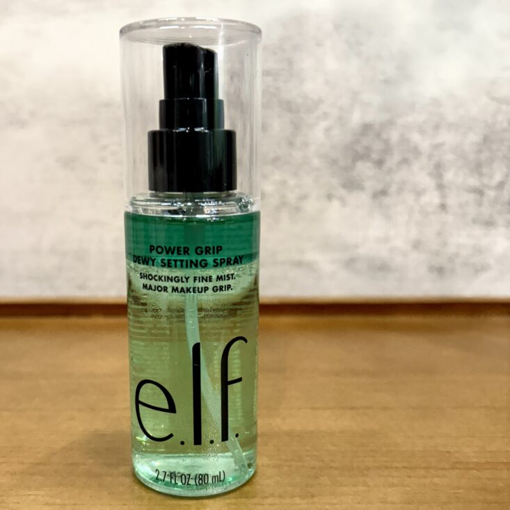 Front of E.L.F. Cosmetics Setting Spray for Ipsy Glam Bag October 2025