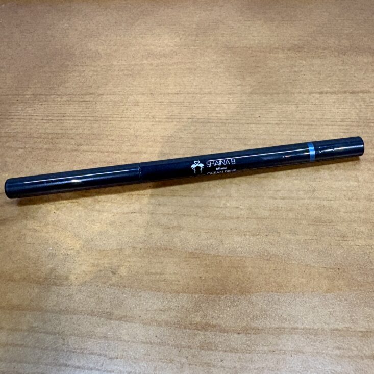 Back of Shaina B Miami Gel Eyeliner for Ipsy Glam Bag October 2025