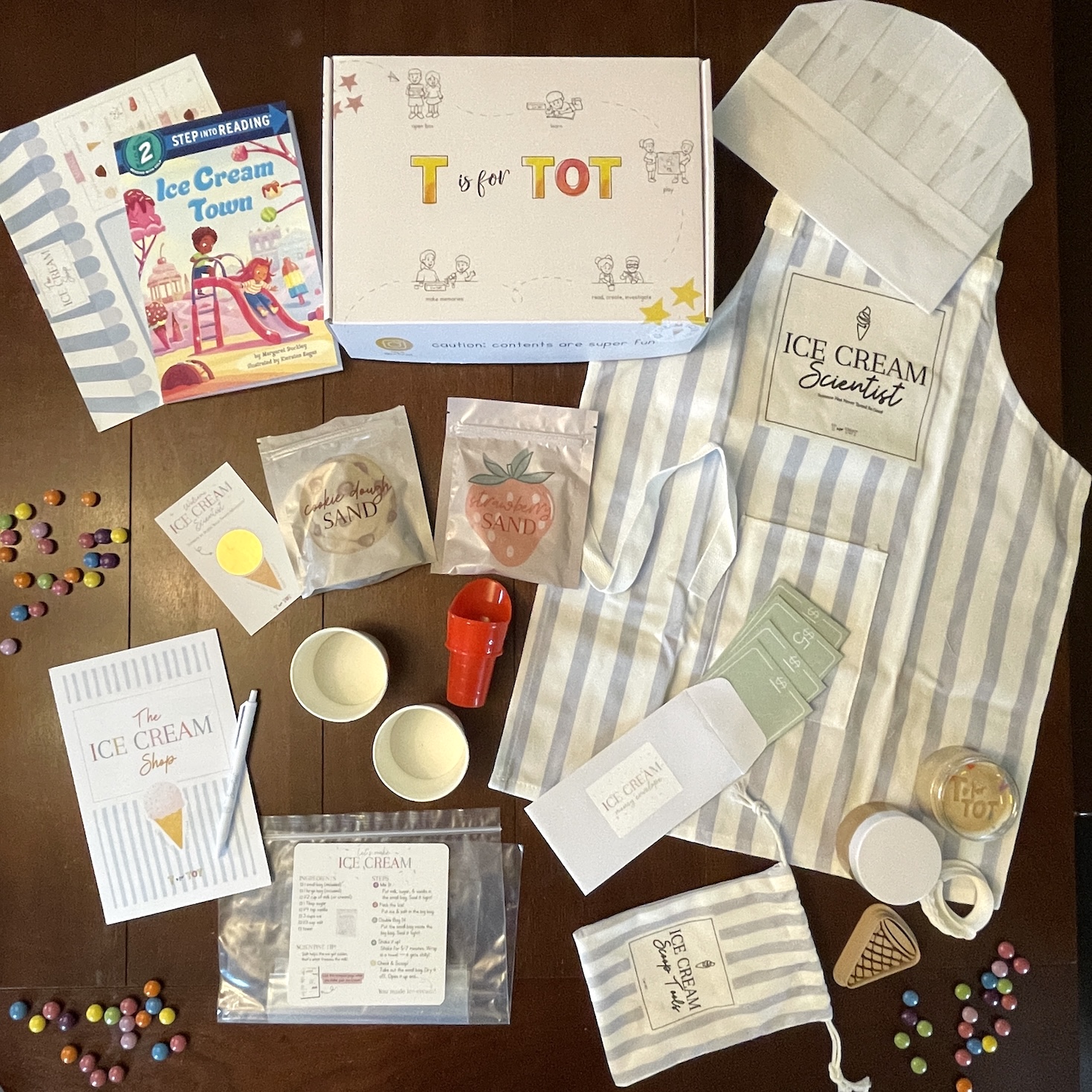 T is for Tot Subscription Review: “Ice Cream Scientist”