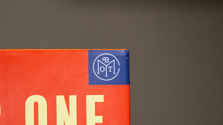 Book of the Month Club logo in the corner of November book cover