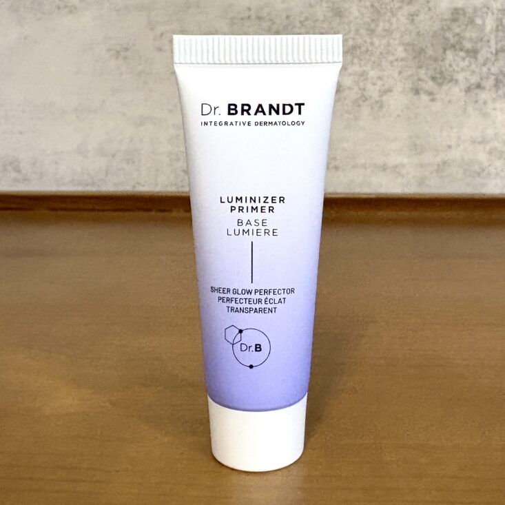 Front of Dr. Brandt Skincare Pores No More Luminizing Primer for Ipsy Glam Bag November 2025