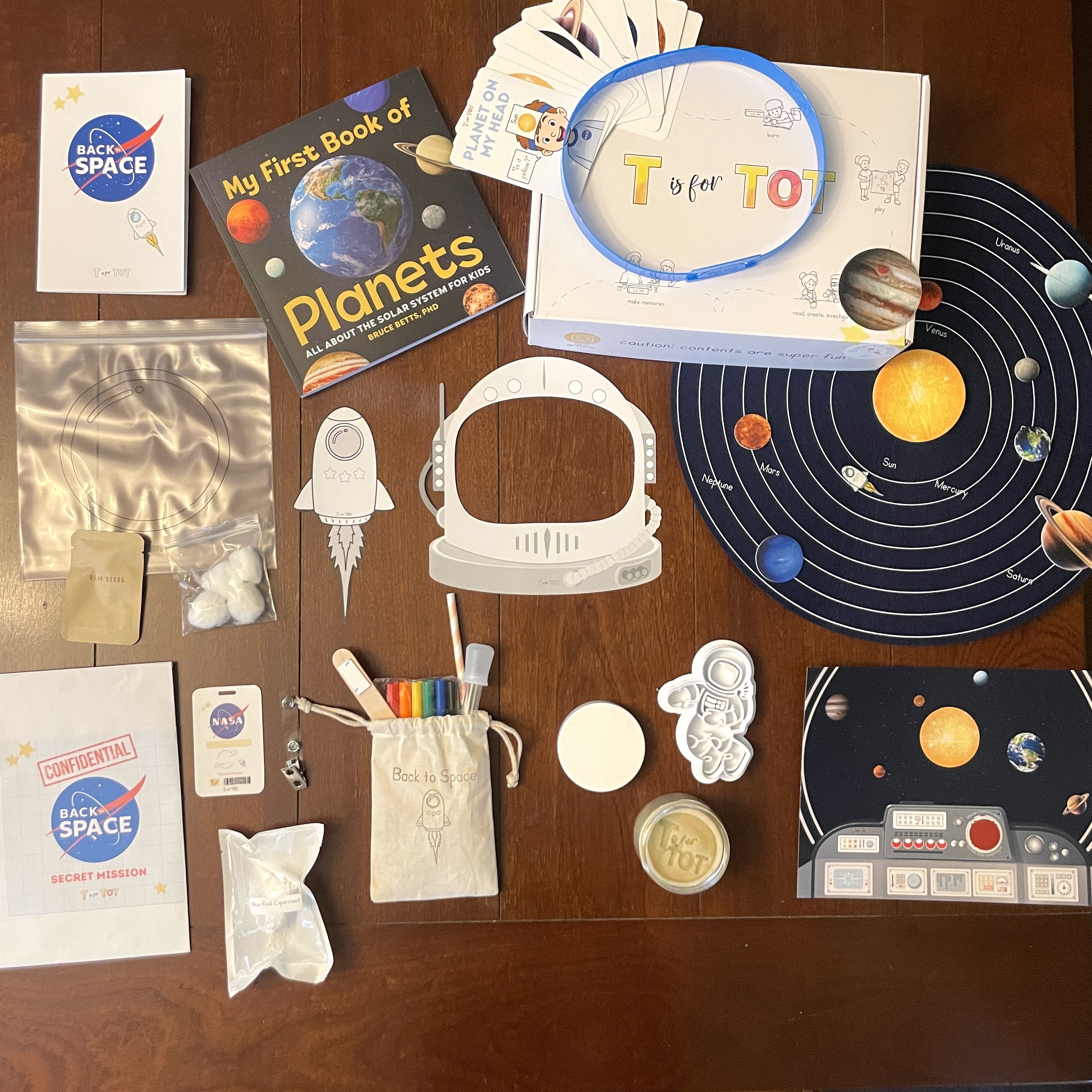 T is for Tot Subscription Review: “Back to Space”