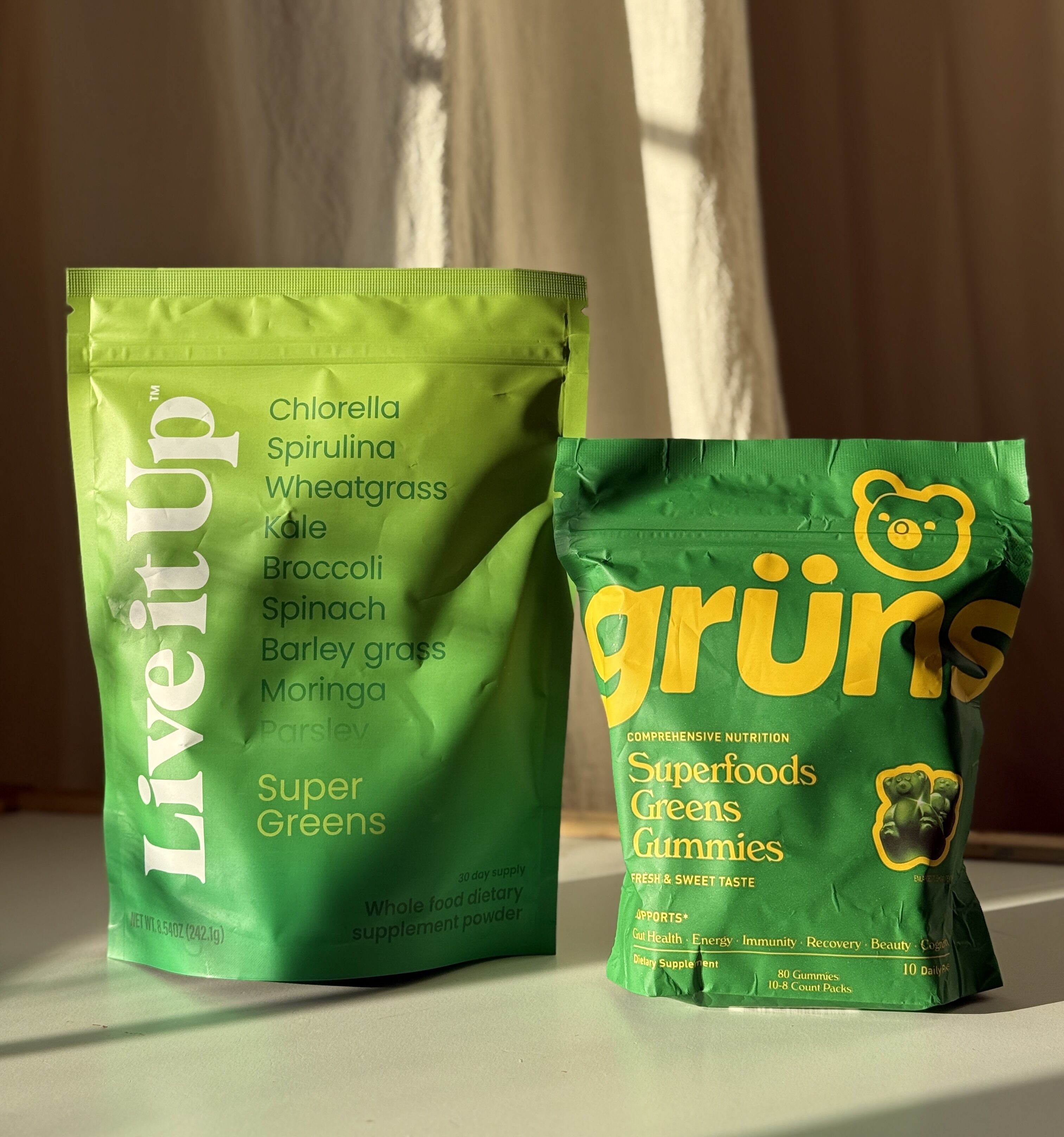 Grüns vs. Live it Up: What Actually Matters for Daily Greens