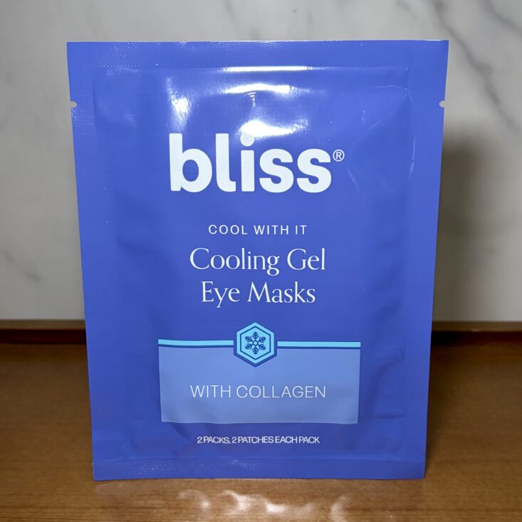 Front of Bliss Eye Masks for IPSY Original December 2025
