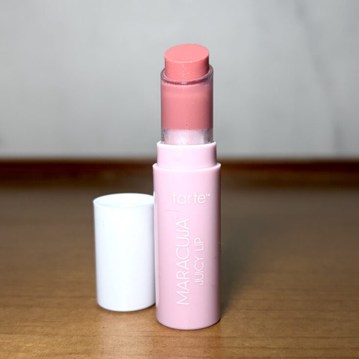 Cap-Off of Tarte Juicy Lip for IPSY Original December 2025