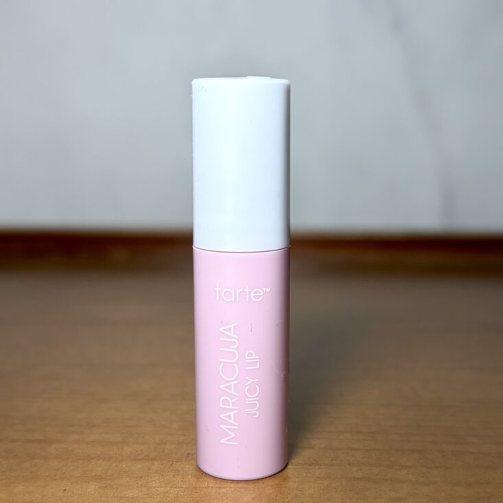 Front of Tarte Juicy Lip for IPSY Original December 2025