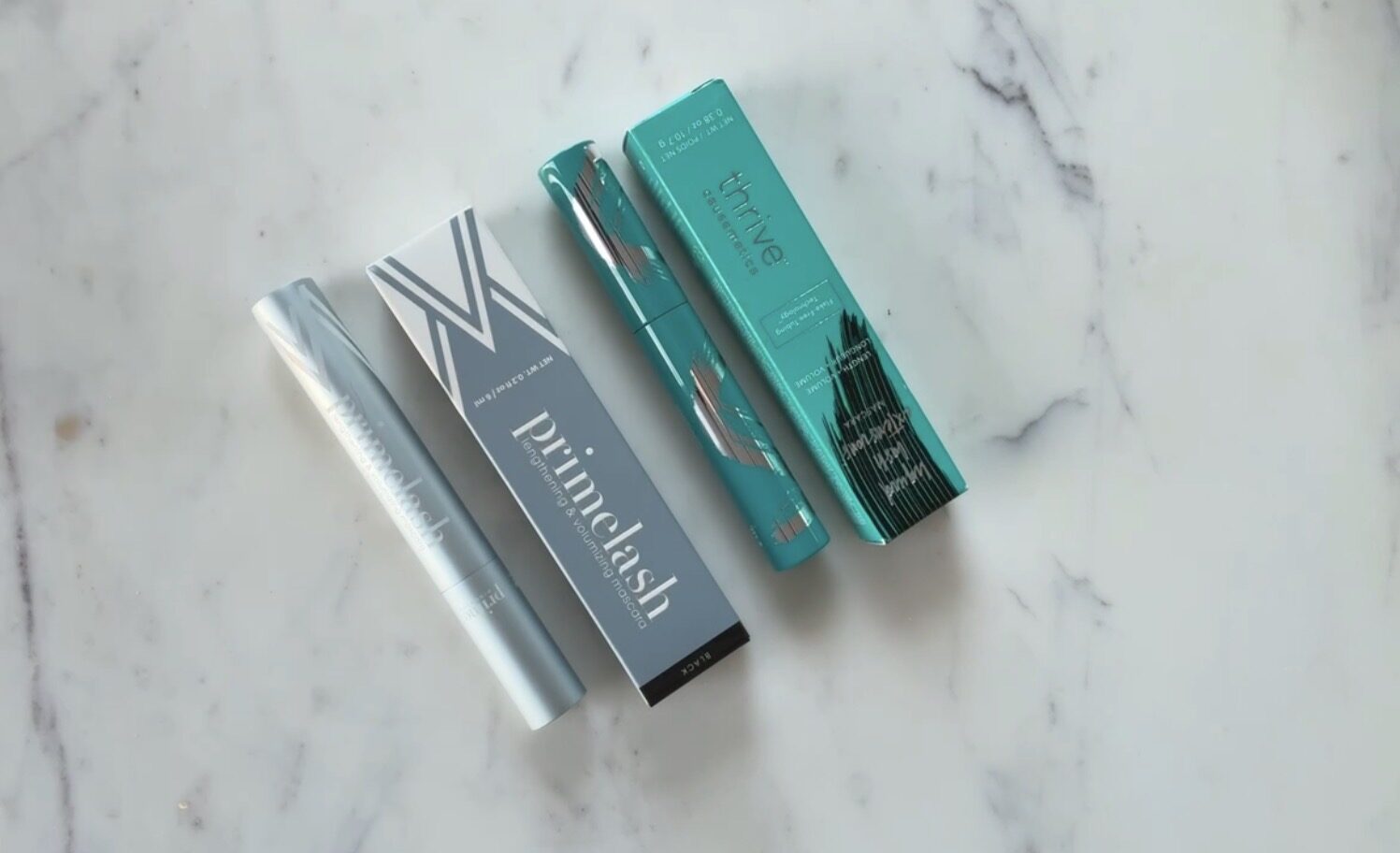 Prime Prometics vs. Thrive Causemetics: Which Mascara is Better for Menopausal Lashes?