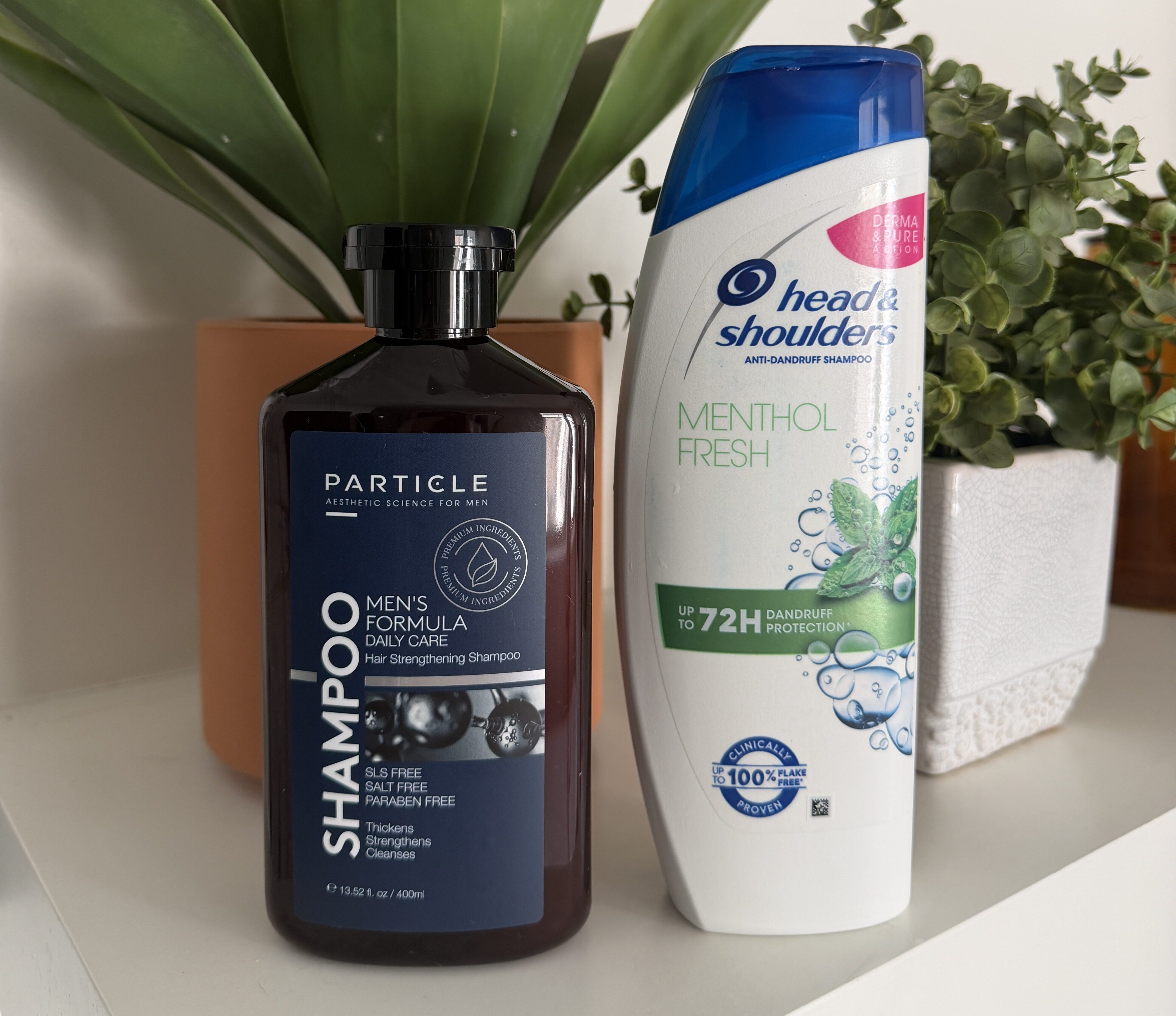 Particle vs. Head & Shoulders: Which Shampoo Is Better for Thicker, Fuller-Looking Hair?